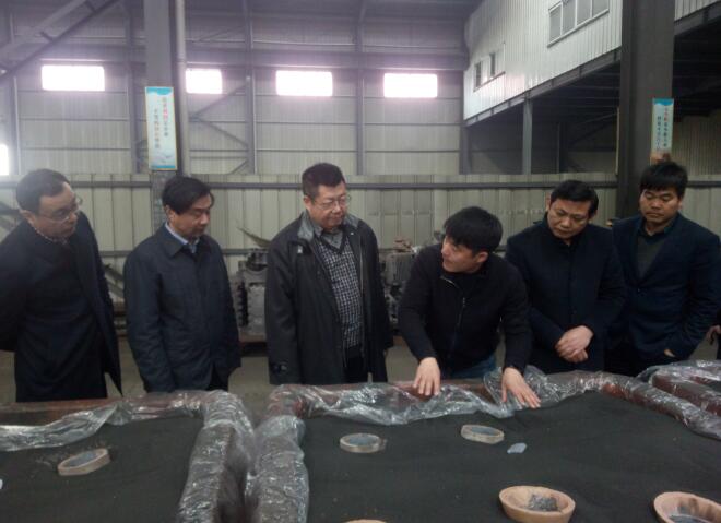 平橋區(qū)各領(lǐng)導(dǎo)來企業(yè)視察生產(chǎn)及環(huán)保工作